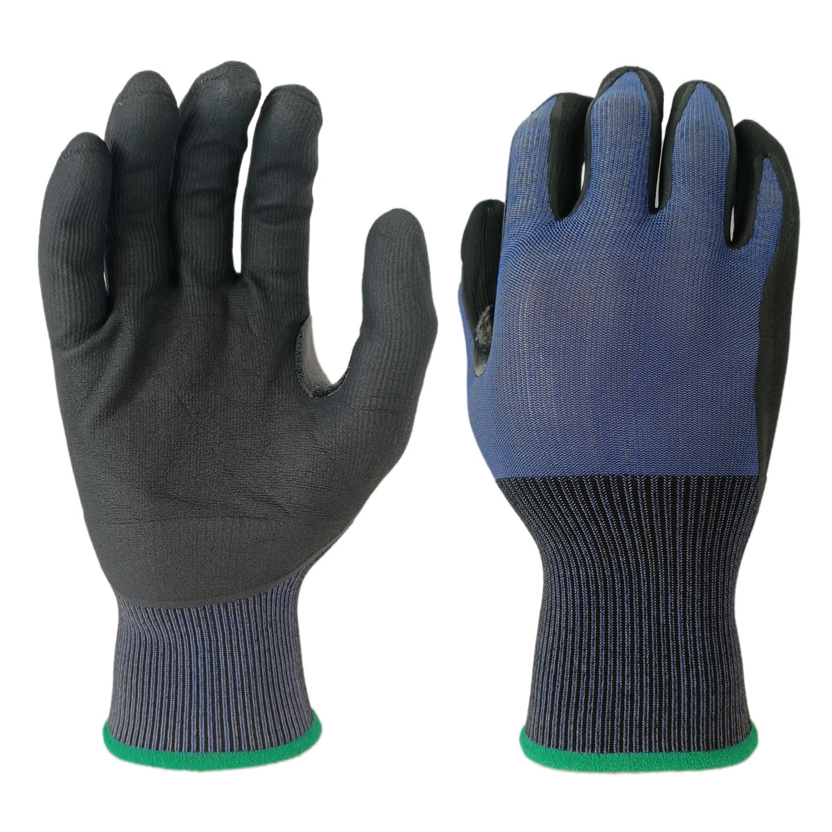 15 gauge A4 microfoam palm coated gloves